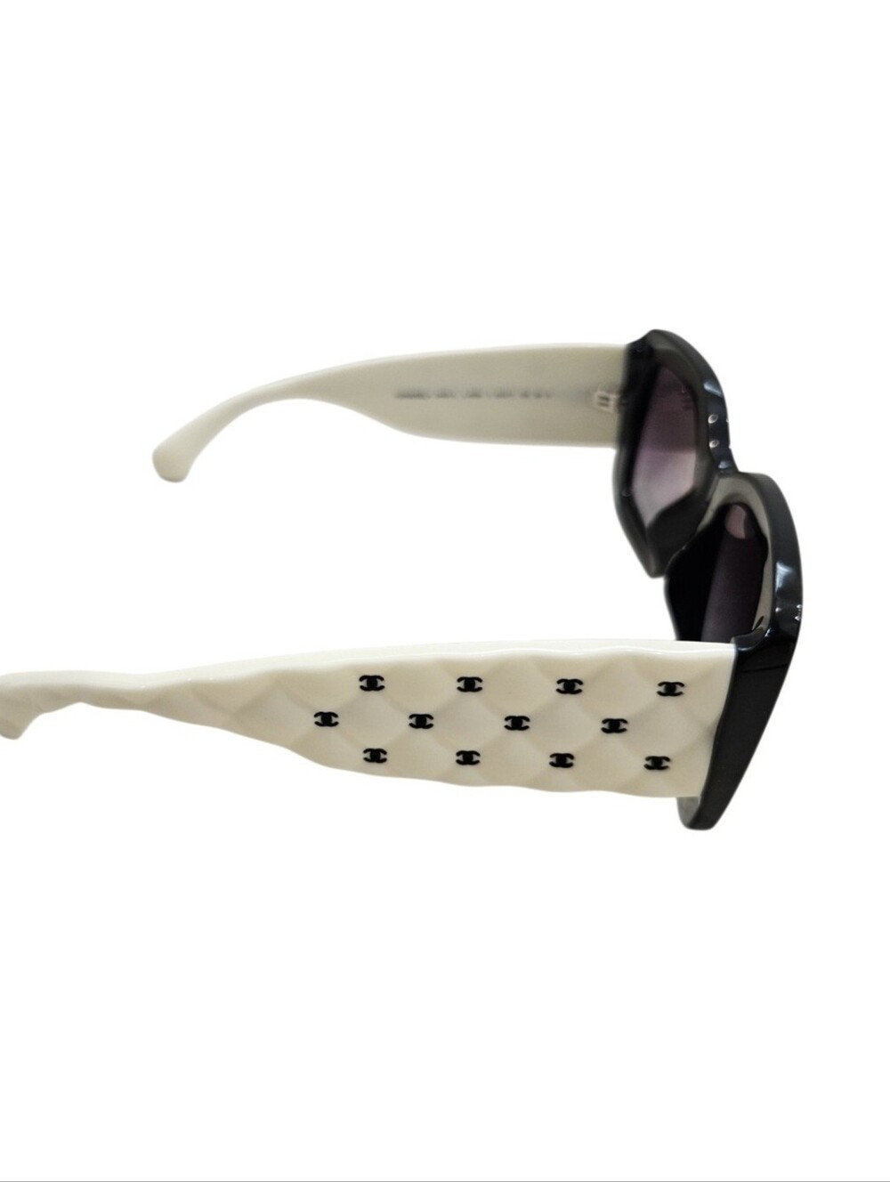 Chanel - Rectangular Sunglasses - Black White Gray Gradient - 5483 - Picture 11 of 12